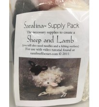 Sarafina Needle Felting Kit Sheep and Lamb
